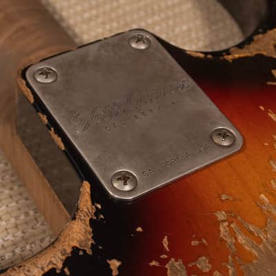 Xotic XSC-1 3 Tone Burst Electric Guitar - Super Heavy Aging - NAMM 2026 image 12