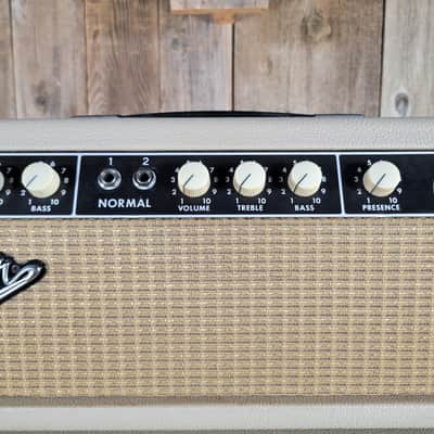 Fender Bassman RARE 6G6-C Head & Cabinet 1964 Near Mint W/ Original White Covers image 11