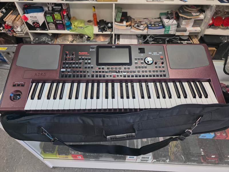 Korg PA1000 61-Key Professional Arranger 2017 - Present - Red image 1