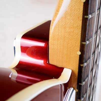 Fender TL62B-TX Telecaster Custom '62 Reissue CIJ 1997 Candy Apple Red Double Bound USA Texas Special PUs w/ Bag image 17