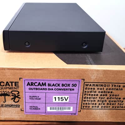 ARCAM BLACK BOX 50 DAC Digital to Analogue Converter HIGH END RARE MINT ORG BOX image 2