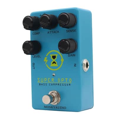 Analog Optical Bass Compressor Pedal – Studio & Stage-Ready Compression image 3
