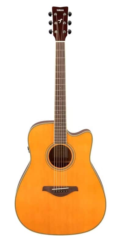 Yamaha FGC-TA TransAcoustic Vintage Tint image 1