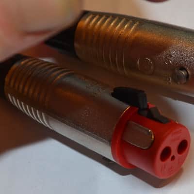 (3) Neutrix xlr ac connectors. new old stock image 4
