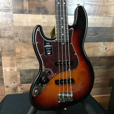 Fender American Professional II Jazz Bass, LEFT HANDED, 3-Color Sunburst, Hard Case, Free Ship, 361 image 2