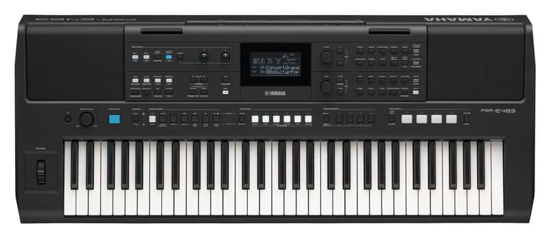 Yamaha PSR-E483 61 Key Portable Keyboard (NEW) image 1