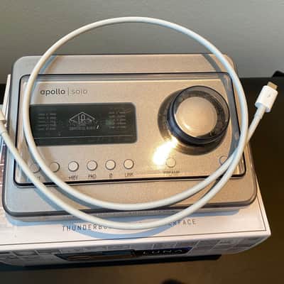Universal Audio Apollo Solo Thunderbolt 3 Audio Interface - Original Packaging, Cable + Cover image 5