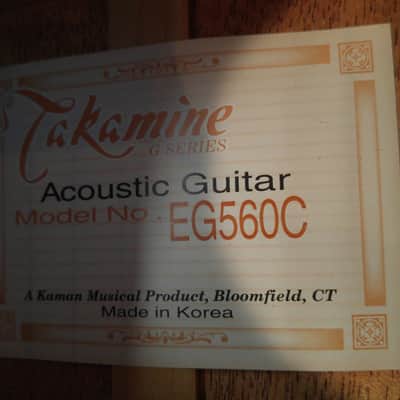 Takamine EG560C Mini-Jumbo Acoustic-Electric Blue image 4