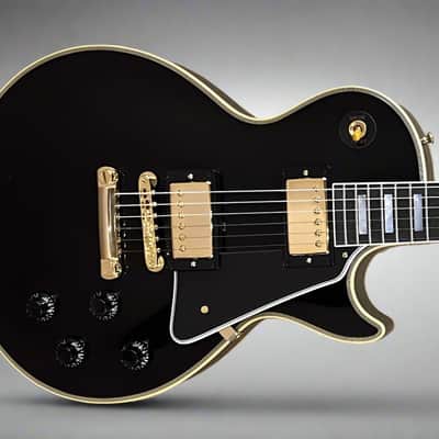 Gibson Custom Shop 1957 Les Paul Custom Reissue - VOS Ebony 2 Pickup image 1