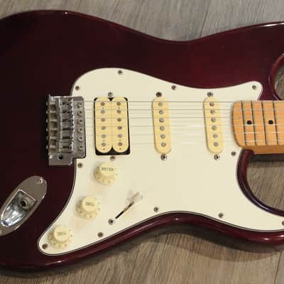 1996 Made in Korea Fender Squier Stratocaster- Gold Logo, V | Reverb