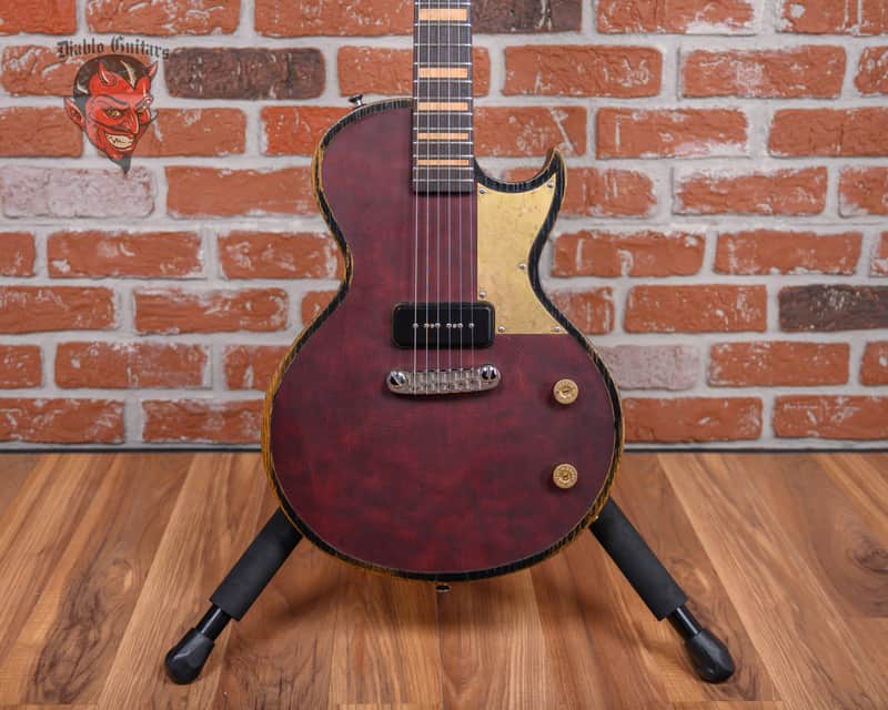 Paoletti Seicento Loft P90 Vampire Burgundy Leather Top 2024 w/OHSC image 1
