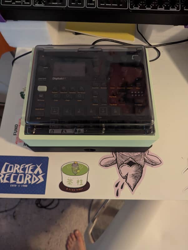 Elektron Digitakt II with performance stand/travel case image 1