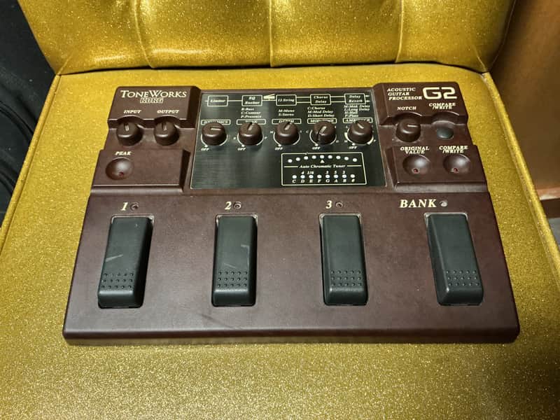 Korg Toneworks G2 processor 2000’s - Maroon used image 1