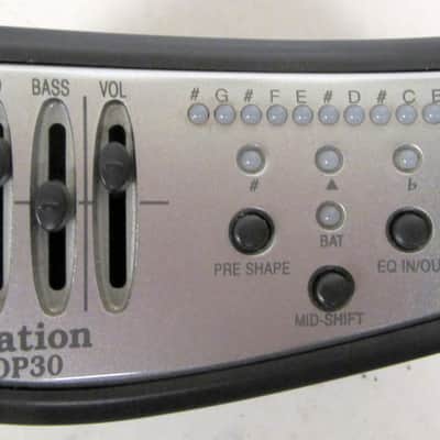 Used Ovation OP 30 LH Acoustic Guitar Preamp for Left Handed Ovation Guitars VGC image 7