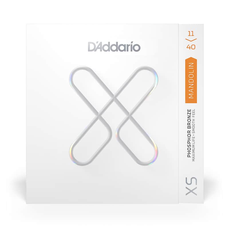 D'Addario XS Coated Phospher Bronze Mandolin Strings, 11-40 Medium image 1