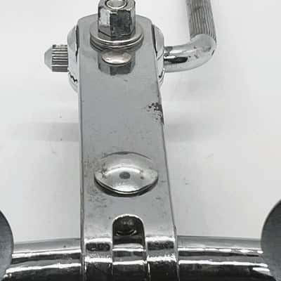 Ludwig Vintage 60s #782-1 Script Logo "Rztcheted Teeth" Rail Consolette Tom Holder - LRC-704 image 4