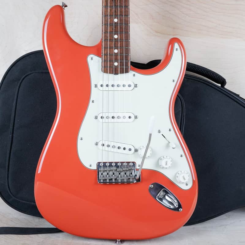 Fender Traditional II '60s Stratocaster MIJ 2020 Fiesta Red Japan w/ Bag image 1