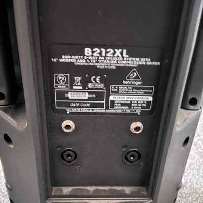 Pair of Behringer B212XL Speakers (800-Watt 12" Passive) image 2