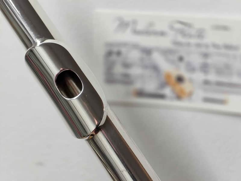 Vintage Haynes Sterling Silver Handmade C Flute Headjoint Professional image 1