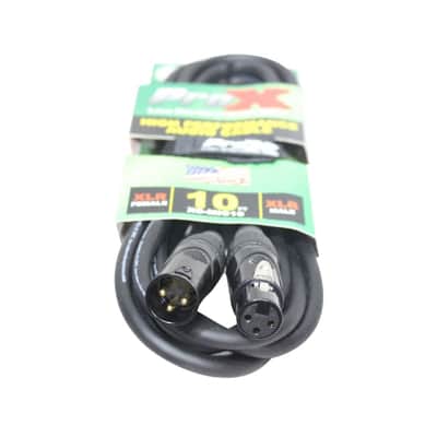 4 Pack-Pro X 10 Ft. Balanced XLR3-F to XLR3-M High Performance Audio Cable image 4