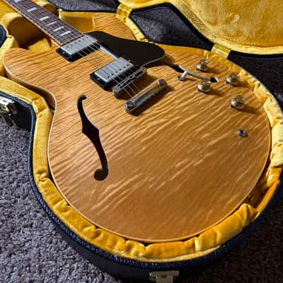 Gibson 2015 Memphis '63 ES-335 Block Neck - Figured Natural VOS image 10