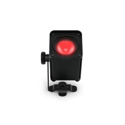 2x Chauvet DJ Freedom H1 IP x4 Outdoor Rated Palm sized RGBAW+UV LED Fixture Set of 4 image 5