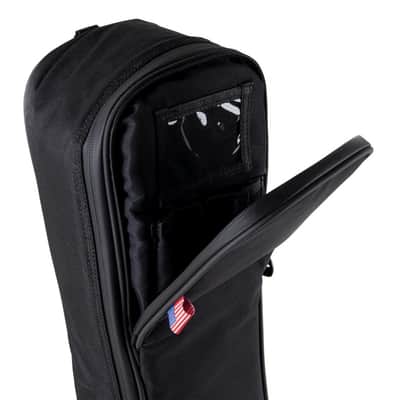 Ovation .OV213.100 Guitar Gig Bag Super Shallow w/Ovation Logo - Black image 7