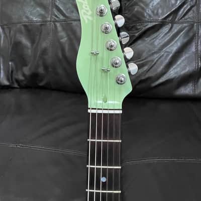 Robin Ranger Guitar seafoam green with gig bag USA Texas made SSH image 8