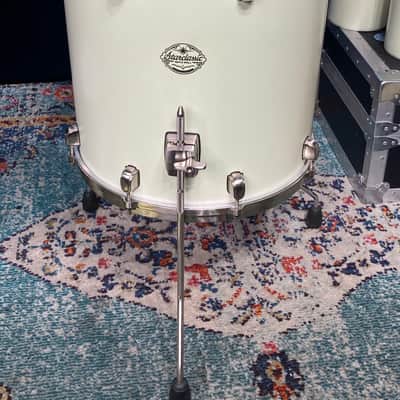 Tim "Herb" Alexander's PRIMUS, 2003 Tama Starclassic 14-Piece Drum Set White Satin image 24