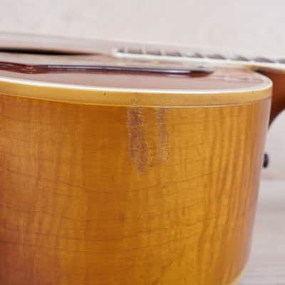 Gibson J-200 1964 Sunburst Vintage Jumbo Acoustic Guitar w/ OHSC image 9