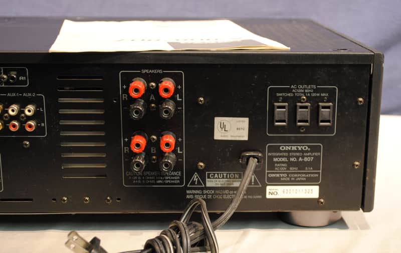 Onkyo integra A-807 RI - Photo, audio & vidéo