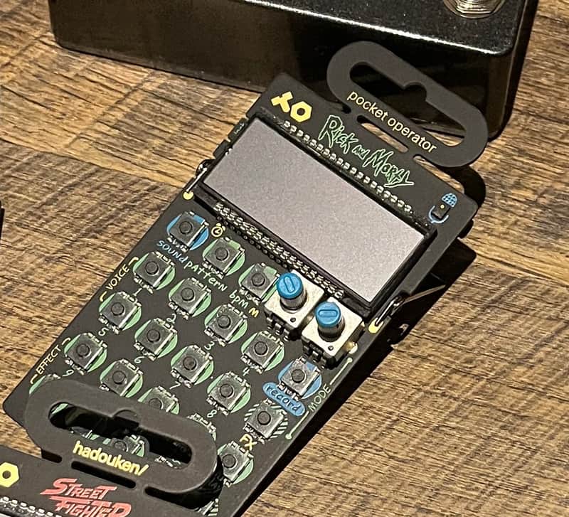 Teenage Engineering PO-137 Pocket Operator Rick & Morty Edition 2019 - Black image 1