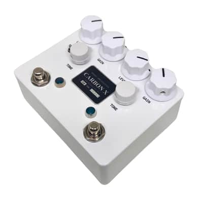 [3-Day DHL Intl Shipping] Browne Amps Carbon X Dual Overdrive (Bluesbreaker) - White Sparkle image 2