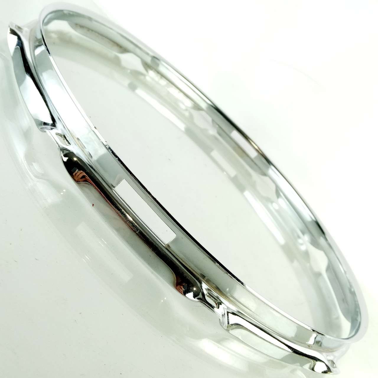 Ludwig 14"10Lug 2.3mm Snare Drum Resonant Rim/Hoop Triple Flange Vintage 80s USA — main photograph