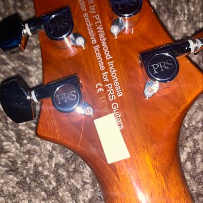 PRS SE Santana Standard Tortoise Shell electric guitar image 14