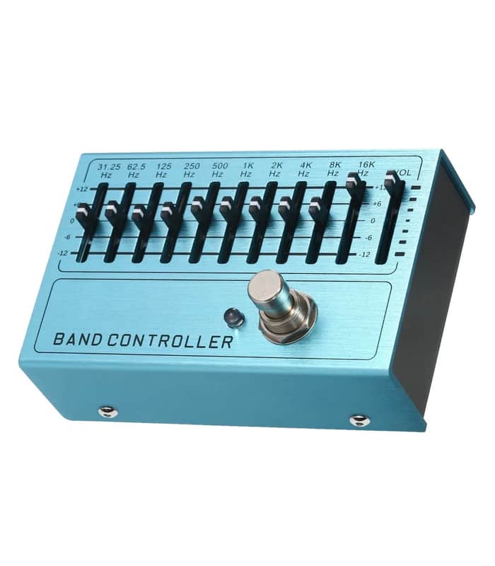New 10-Band EQ Equalizer Pedal Guitar Effect Pedal True Bypass For Guitar Bass BNPT image 1