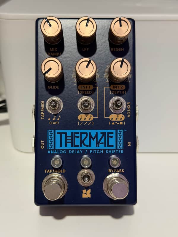 Chase Bliss Audio Thermae Analog Delay and Harmonizer 2018 - 2024 - Blue image 1