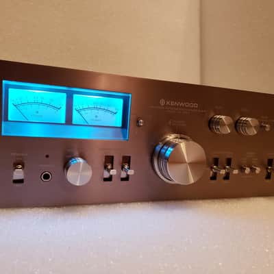 Fully Restored Kenwood KA-9800 (KA-8300 Variant) 80WPC Stereo Integrated Amplifier - Cool/Unique Blackface Kenwood, International Voltage Options, Amazing Performance! image 1