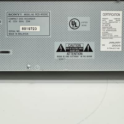 Sony RCD-W500C image 4