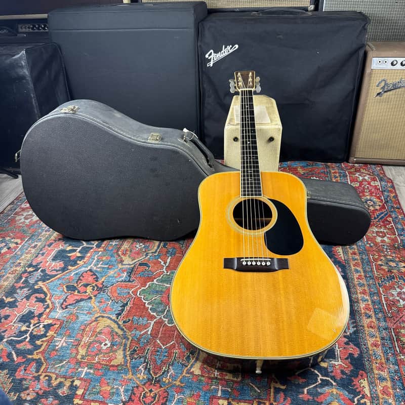 Tokai Cats Eyes Dreadnought D-28 Stye Model CE500 - 1976 | Reverb