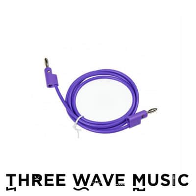 Buchla Banana Cable 40" Violet  [Three Wave Music] image 1