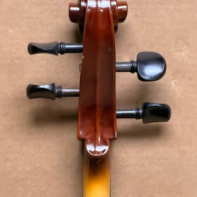 Yamaha VC3 4/4 Cello Outfit 2014 - Natural Poly Varnish (w/ Gig Bag & Bow) image 13