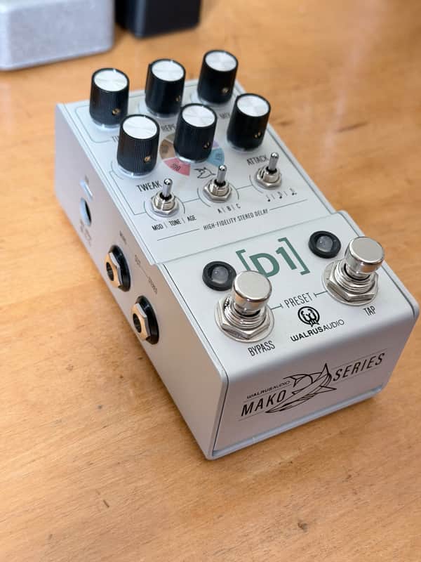 Walrus Audio Mako D1 High-Fidelity Stereo Delay V2 2022 - 2024 - Grey image 1