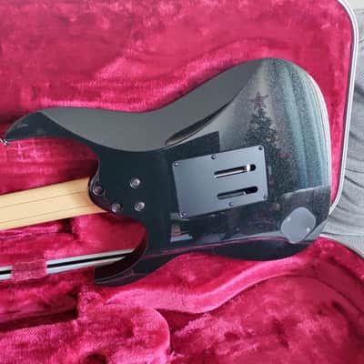 2017 Ibanez Prestige RG655 Galaxy Black w/OHSC image 6