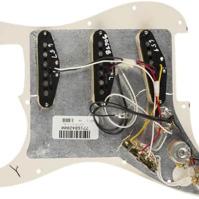 Genuine Fender Pre-Wired Loaded Strat Pickguard Tex-Mex SSS Tortoise Shell, 11 hole image 3