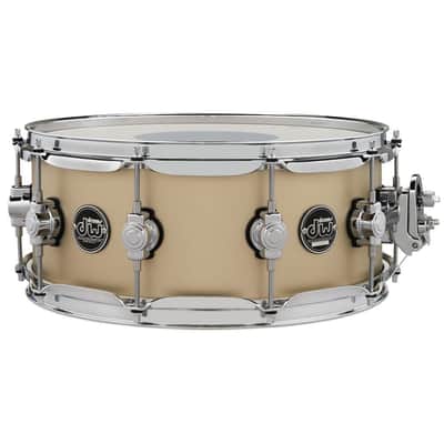 DW Performance Snare Drum 14x5.5 Hard Satin Gold Mist