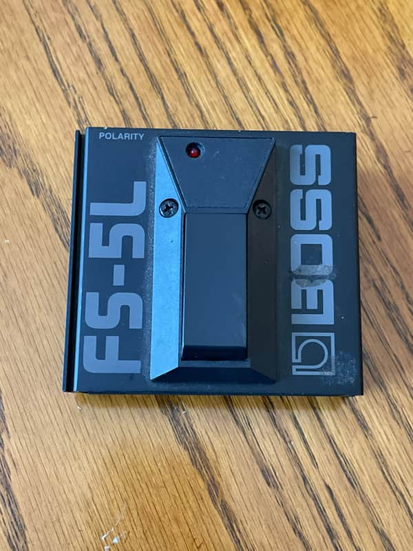 Boss FS-5L Latching Footswitch 1986 - Present - Black image 1
