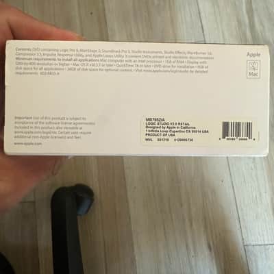 Apple Logic Studio V2.0 60mA Firewire 2007 Era image 6
