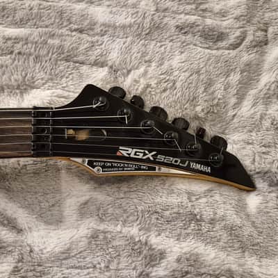 1987 Yamaha RGX520J HH Super Strat - MIJ - Vintage White - EMG Pickups - Locking Tremolo image 9