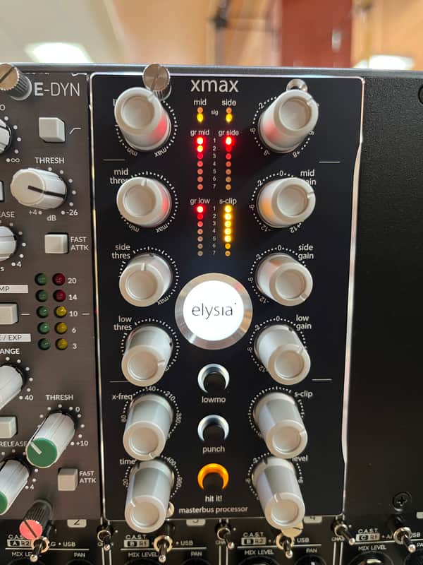 Elysia Xmax 500 Series Masterbus Processor Stereo Compressor image 1